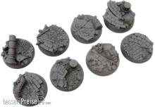 Micro Art Studio MSB02220 - Dark Temple Bases, Round 32mm (4)