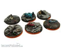 Micro Art Studio MSB03472 - Urban Fight Arc Bases, Round 40mm (2)