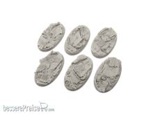 Micro Art Studio MSB04360 - Scrapyard Bases, Oval 60x35mm (4)
