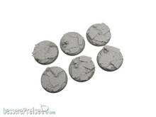 Micro Art Studio MSB05522 - Ruined Chapel Bases, Round 40mm (2)