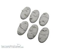 Micro Art Studio MSB05560 - Ruined Chapel Bases, Oval 60x35mm (4)
