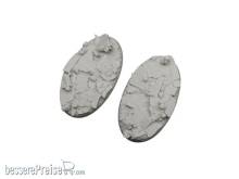 Micro Art Studio MSB05590 - Ruined Chapel Bases, Oval 90x52mm (2)
