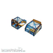 Micro Art Studio MSH00100 - District 5 Subway Entrance (2) PREPAINTED (blue)