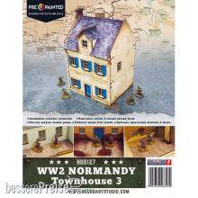 Micro Art Studio MSH00127 - WW2 Normandy Townhouse 3 PREPAINTED