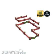 Micro Art Studio MSH00133 - WW2 Normandy Wall w. Gate (low) PREPAINTED