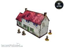 Micro Art Studio MSH00158 - WW2 Normandy Homestead w. Outbuildings PREPAINTED [28mm/1:56]