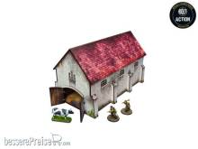 Micro Art Studio MSH00159 - WW2 Normandy Cowshed PREPAINTED [28mm/1:56]