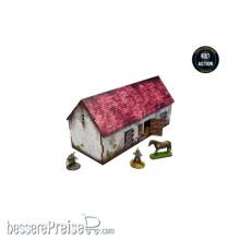 Micro Art Studio MSH00160 - WW2 Normandy Stable w. Dovecote PREPAINTED [28mm/1:56]