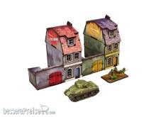 Micro Art Studio MSH00172 - WW2 Normandy Townhouse 1 PREPAINTED [15mm/1:100]