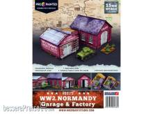Micro Art Studio MSH00175 - WW2 Normandy Garage & Factory [15mm/1:100]