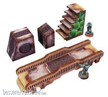 Micro Art Studio MSH00200 - Al Medinat Stairs & Bridges (4) PREPAINTED