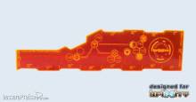 Micro Art Studio MSP00052 - Infinity Range Card INCH Orange (1)