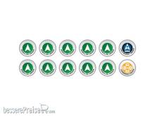 Micro Art Studio MSP00266 - N4 Infinity Tokens Regular Orders Green (12)