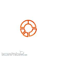 Micro Art Studio MSP00309 - 1´ Control Zone for 40mm Markers KT Fluo Orange