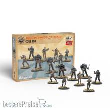 Modiphius Entertainment MUH01620113 - Fallout: Miniatures - Brotherhood of Steel Core Set (Plastic)