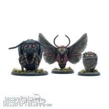Modiphius Entertainment MUH01620114 - Fallout: Miniatures - Cult of the Mothman - Mothman Eclipse