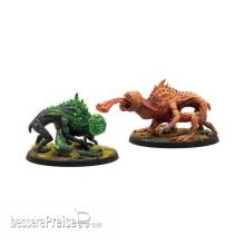 Modiphius Entertainment MUH01620118 - Fallout: Miniatures - Cryptids - Snallygasters