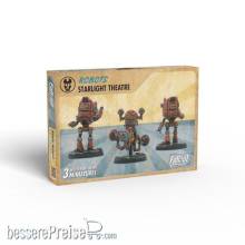 Modiphius Entertainment MUH0190046 - Fallout: Wasteland Warfare - Robots - Starlight Theatre Staff