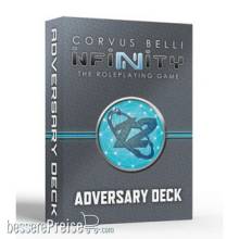 Modiphius Entertainment MUH050273 - Infinity: NPC Card Deck (Accessory)