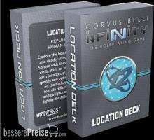 Modiphius Entertainment MUH050275 - Infinity: Locations Deck (Accessory)