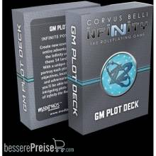 Modiphius Entertainment MUH050276 - Infinity: Gamesmaster Plot Deck (Accessory)