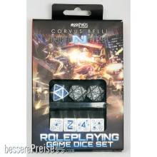 Modiphius Entertainment MUH050497 - Infinity: Infinity RPG Dice Set - Mercenary