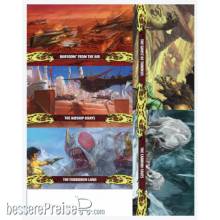 Modiphius Entertainment MUH051465 - John Carter of Mars: Landscape Art Location Deck