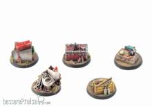 Modiphius Entertainment MUH051727 - Fallout: Wasteland Warfare - Terrain Expansion: Objective Markers 1
