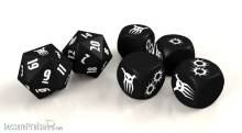 Modiphius Entertainment MUH051748 - Achtung! Cthulhu 2d20: Black Sun Dice Set