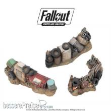 Modiphius Entertainment MUH051775 - Fallout: Wasteland Warfare - Terrain Expansion: Junk Barricades