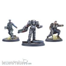 Modiphius Entertainment MUH051815 - Fallout: Wasteland Warfare - Brotherhood of Steel: Elder Maxson and Captain Kells