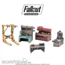 Modiphius Entertainment MUH051818 - Fallout: Wasteland Warfare: Terrain Settlement Work Benches