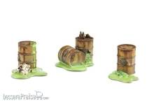Modiphius Entertainment MUH051974 - Fallout: Wasteland Warfare - Terrain Expansion: Radioactive Containers