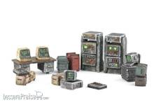 Modiphius Entertainment MUH051975 - Fallout: Wasteland Warfare - Terrain Expansion: Terminals
