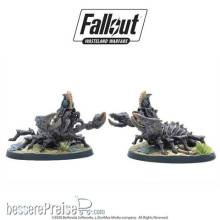 Modiphius Entertainment MUH052006 - Fallout: Wasteland Warfare - Wasteland Creatures: Mirelurk Hunters