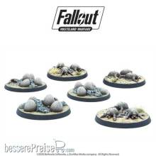 Modiphius Entertainment MUH052007 - Fallout: Wasteland Warfare - Wasteland Creatures: Mirelurk Hatchlings + Eggs
