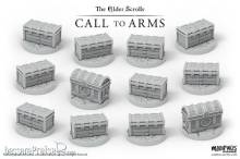 Modiphius Entertainment MUH052047 - The Elder Scrolls Call to Arms - Treasure Chests Upgrade Set