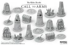 Modiphius Entertainment MUH052048 - The Elder Scrolls Call to Arms - Markers and Tokens Upgrade Set