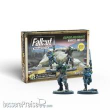 Modiphius Entertainment MUH052154 - Fallout: Wasteland Warfare - Super Mutants: Marcus and Lily