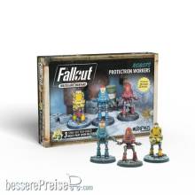 Modiphius Entertainment MUH052222 - Fallout Wasteland Warfare - Robots: Protectron Workers