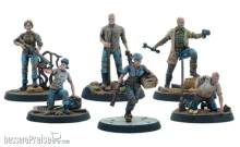 Modiphius Entertainment MUH052284 - Fallout: Wasteland Warfare - Survivors: Ghoul Settlers (The Slog)