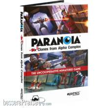 Modiphius Entertainment MUH087002 - Paranoia Five Clones from Alpha Complex Book