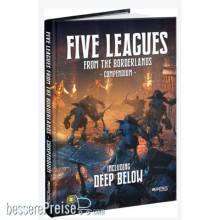 Modiphius Entertainment MUH098006 - Five Leagues from the Borderlands Compendium (including Deep Below)