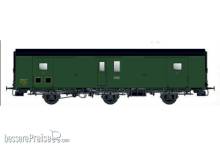 L.S. Models MW101 - Packwagen Dqd2m SNCF, Ep.IIIb, Schlußlicht - Lemke