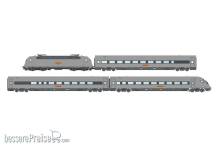 L.S. Models MW2404DC - Personenzug, 4-tlg. mit BR 101 Metropolitan, Ep.V, Set 1 - Lemke