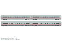 L.S. Models MW2407DC - 4er Set Personenwagen DBAG, Ep.Vc, Set 2 - Lemke