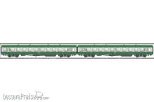 L.S. Models MW40035 - 2er Set Personenwagen USI B10t U61, 2.Kl. SNCF, Ep.IVb - Lemke