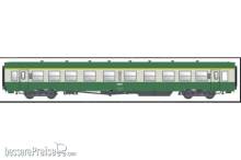 L.S. Models MW40036 - Personenwagen USI At4 U62, 1.Kl. SNCF, Ep.IVb - Lemke