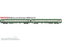 L.S. Models MW40048 - 2er Set Personenwagen USI B10t, 2.Kl. SNCF, Ep.Va