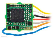 Zimo MX616 - Miniatur Decoder - 8 x 8 x 2,4 mm - 0,7 A6 Fu-Ausgänge